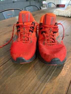 Saucony Red Men's Athletic Running Shoes
